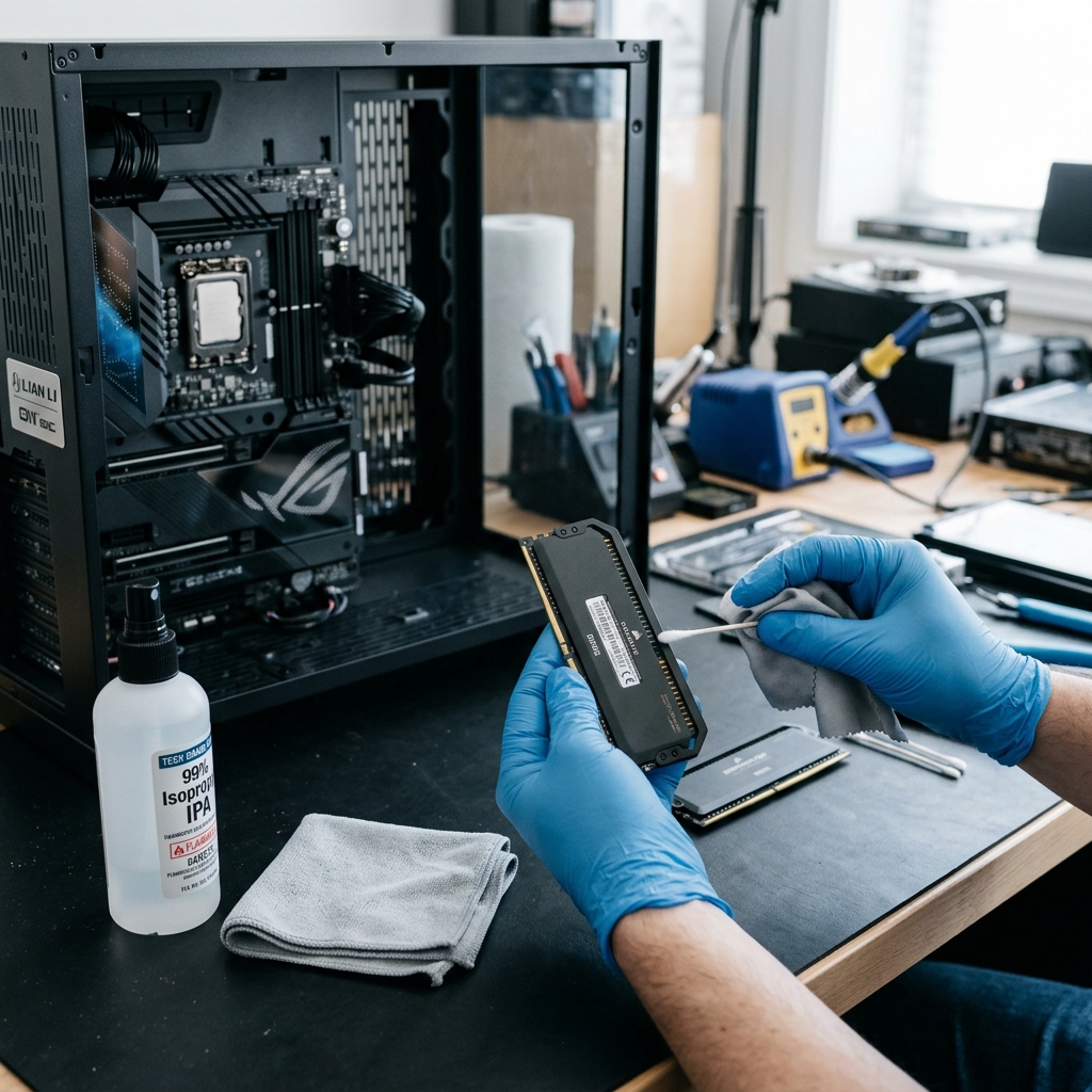 Membersihkan dan merawat RAM DDR5 PC — panduan lengkap 2026