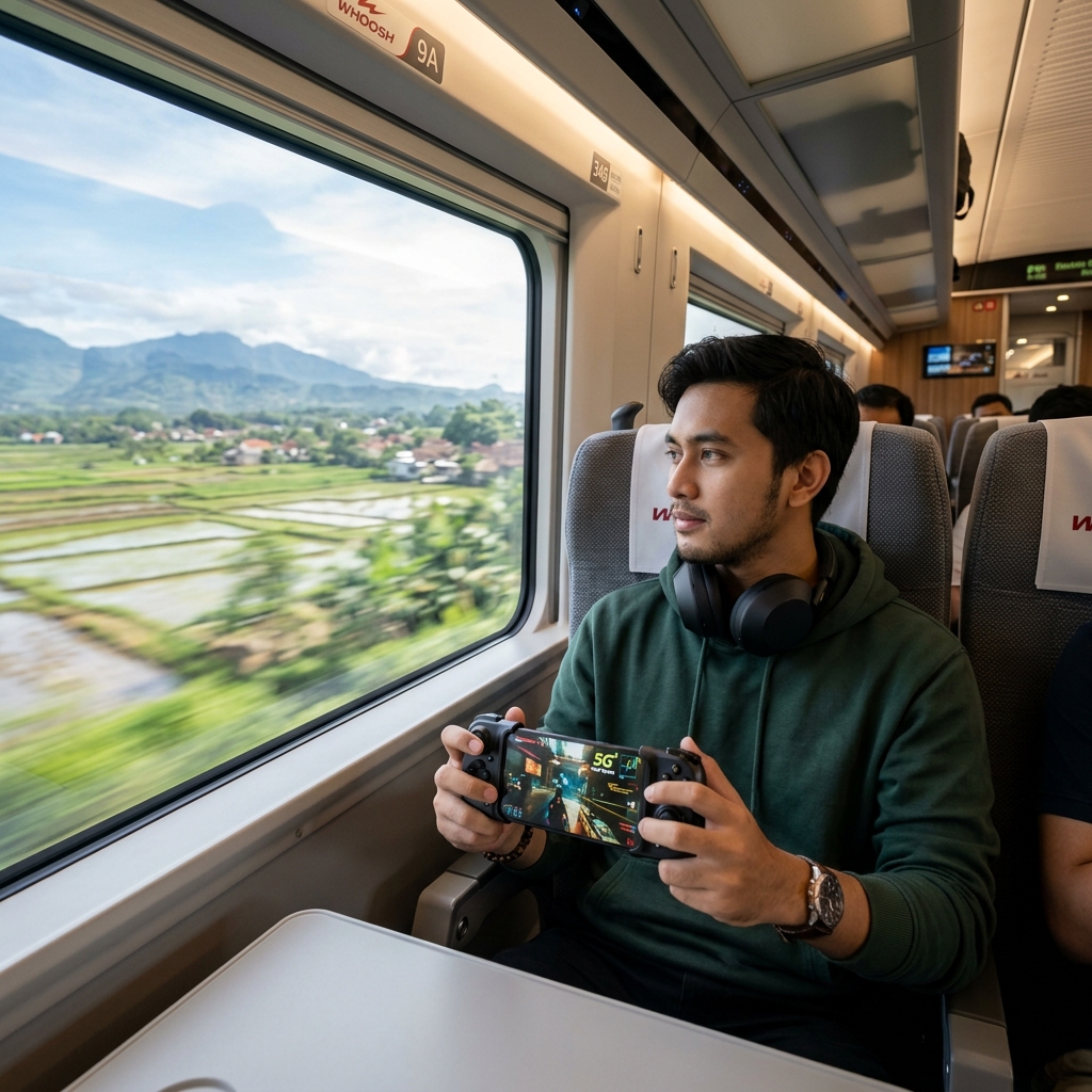 Main Game Kualitas Konsol di Smartphone Jakarta dengan Internet 5G Cepat 2026