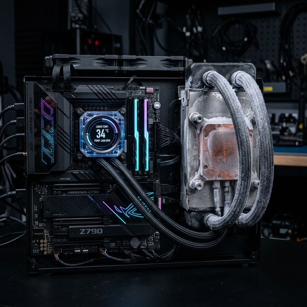 Head-to-Head AIO Liquid Cooler Futuristik vs Sistem Phase Change Cooling Industrial 2026