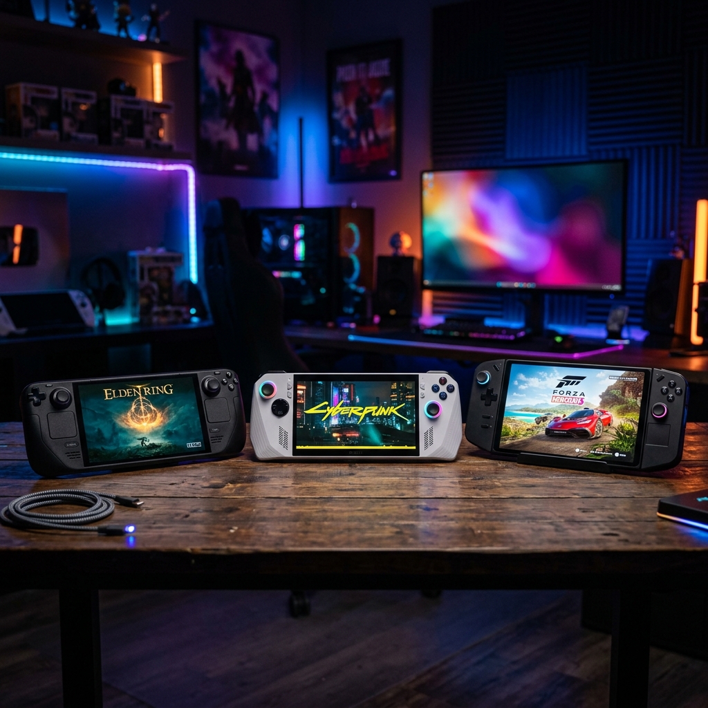 Perbandingan Generasi Terbaru Handheld PC 2026: Steam Deck 3, ROG Ally X 2, dan Legion Go 2