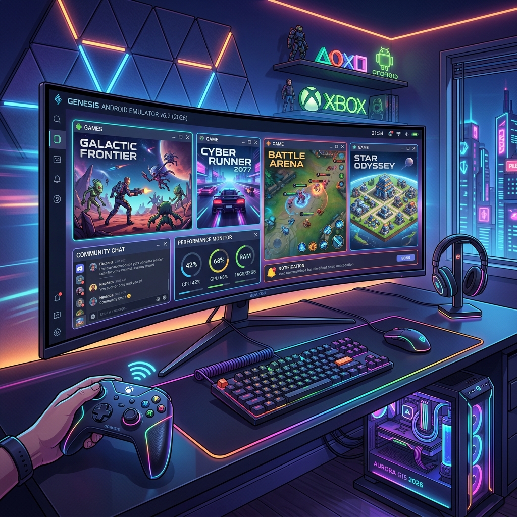 Emulator Android Terbaik untuk PC 2026 Gaming Setup