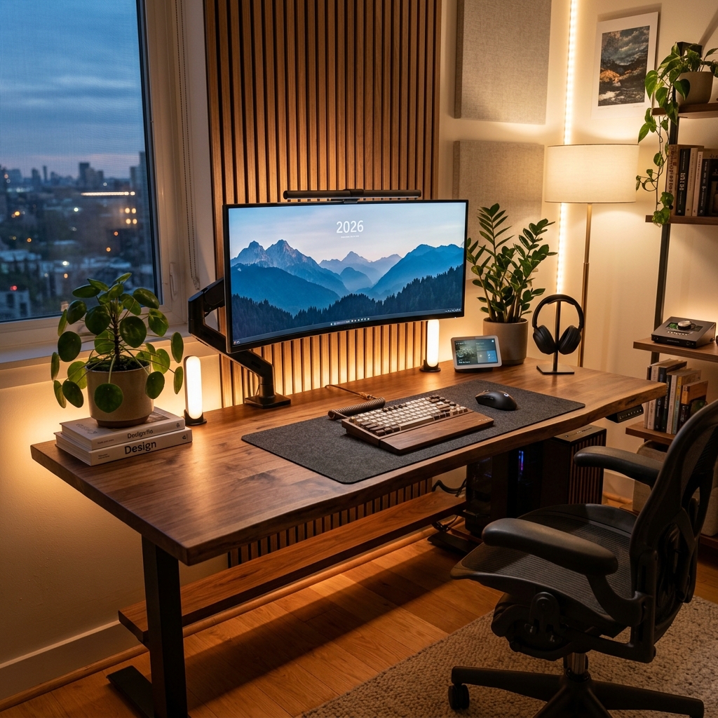 DIY Desk Setup Aesthetic 2026 Minimalist PC Gaming