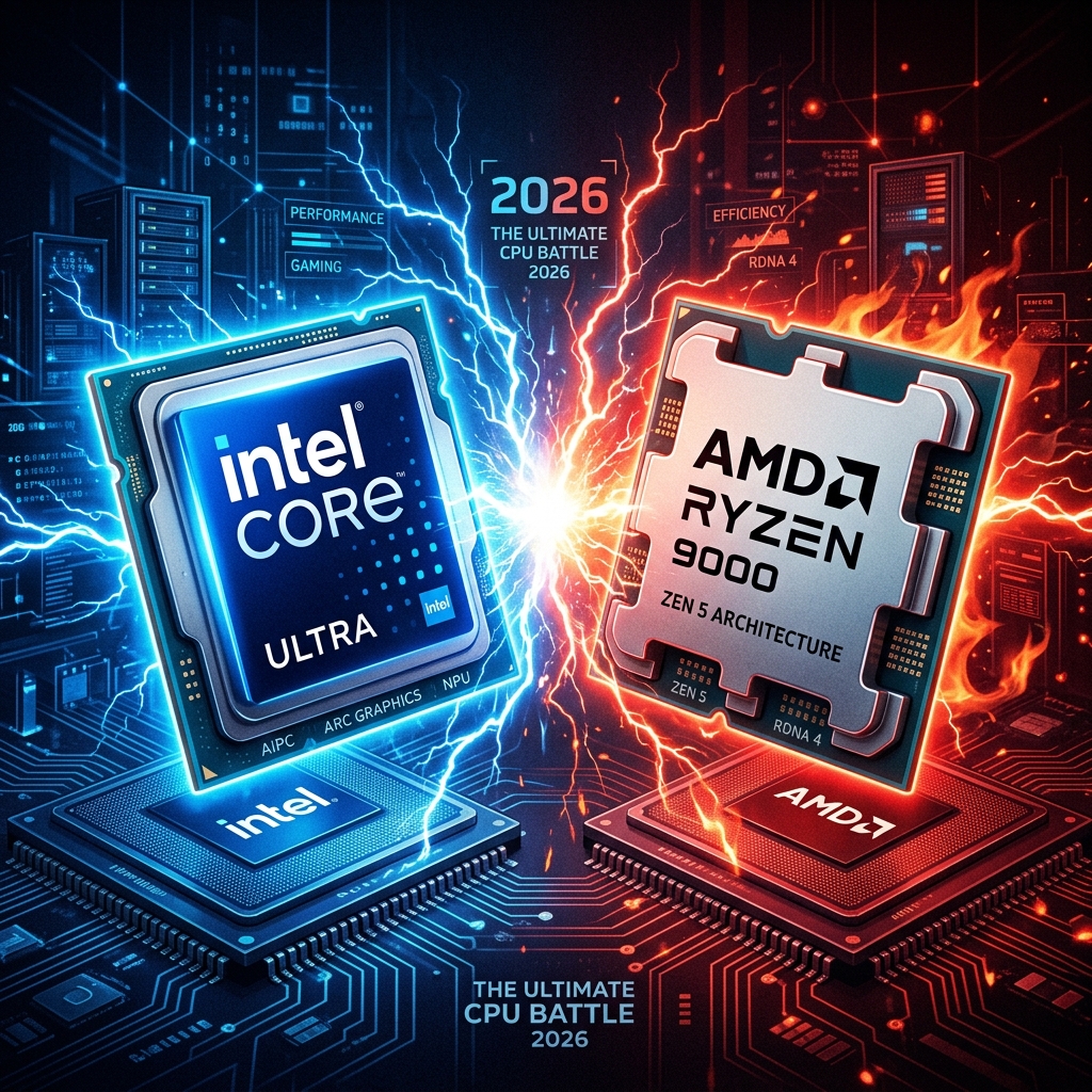 Intel vs AMD CPU Perbandingan 2026