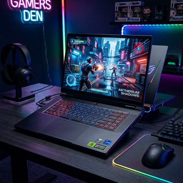 Laptop Gaming AI Terbaik Maret 2026 - RTX 5090 dan Intel Core Ultra 9