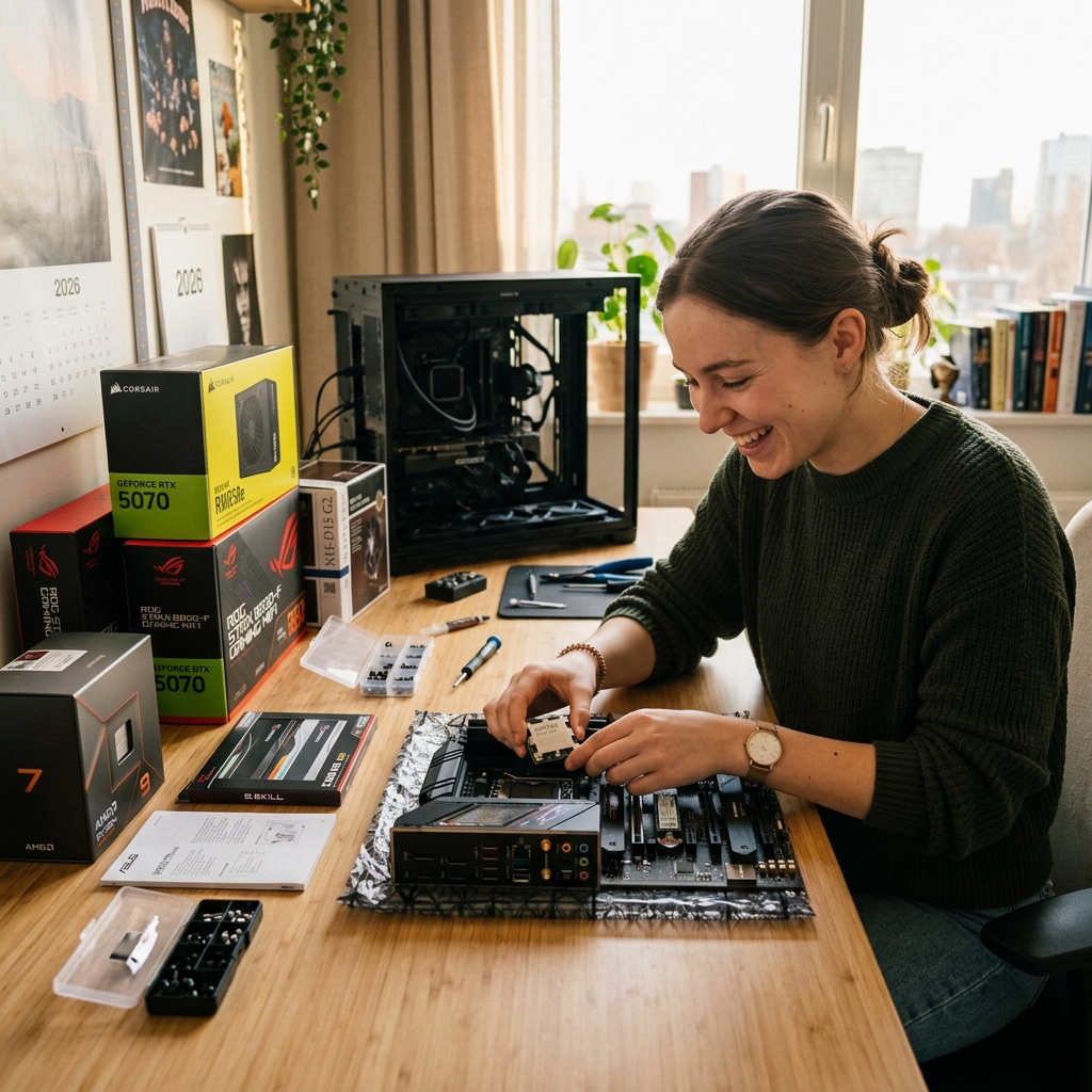 Rakit PC Gaming Pertama Kali 2026 Panduan Pemula