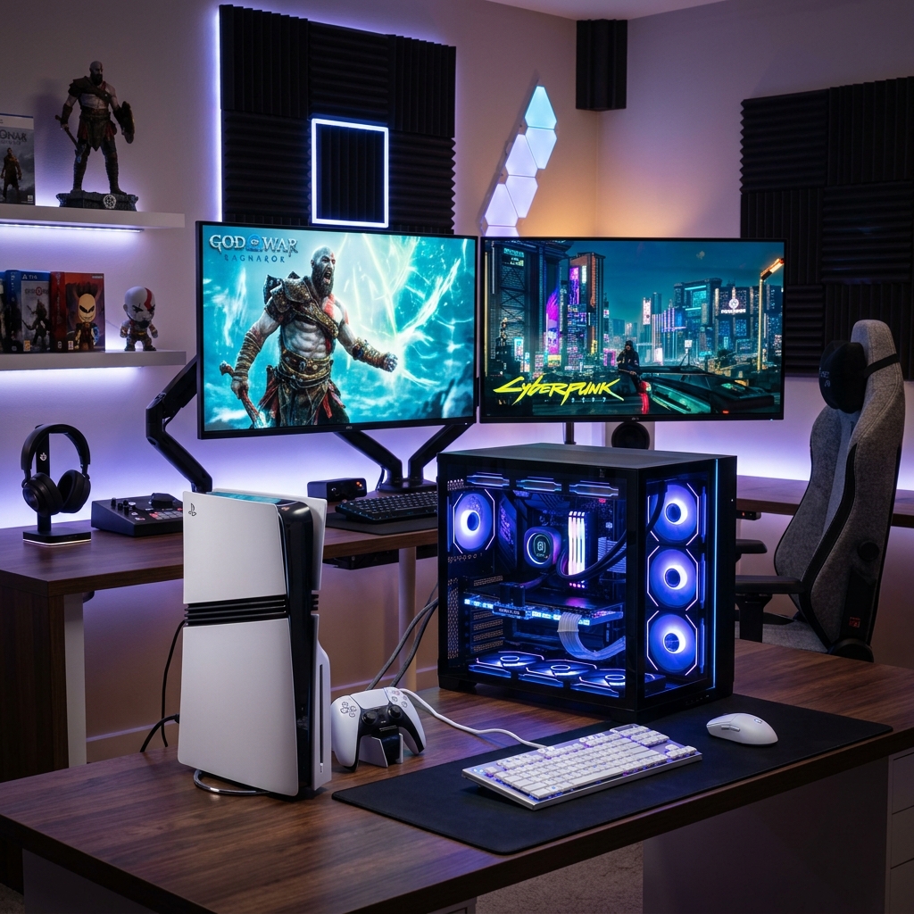 Head-to-Head Perangkat Gaming PS5 Pro vs PC Rakitan Custom 2026