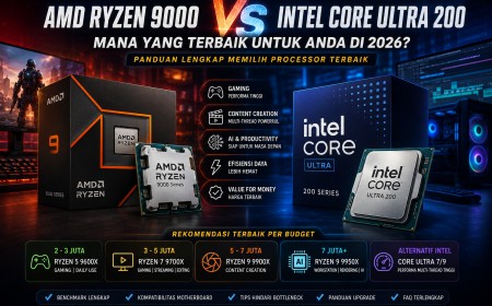 Cara Memilih CPU (Prosesor) yang Tepat di 2026: Panduan Definitif