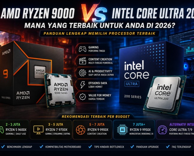 Cara Memilih CPU (Prosesor) yang Tepat di 2026: Panduan Definitif
