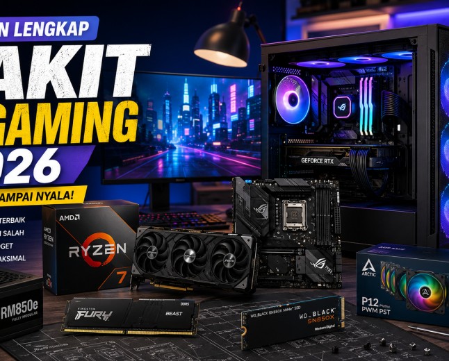 Panduan Lengkap Rakit PC Gaming 2026: Dari Nol Sampai Nyala