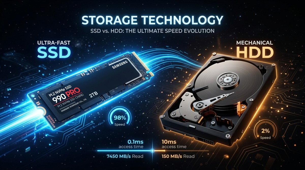 SSD vs HDD: Mana yang Lebih Baik untuk Tahun 2026?