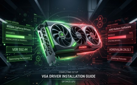 Cara Install Driver VGA NVIDIA & AMD yang Benar (Bebas Stuttering)