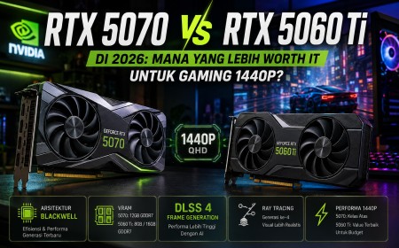 RTX 5070 vs RTX 5060 Ti di 2026: Mana yang Lebih Worth It untuk Gaming 1440p?