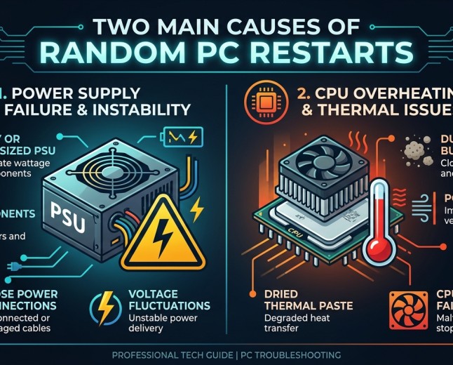 Cara Mengatasi PC Sering Restart Sendiri: Penyebab & Solusi Lengkap 2026