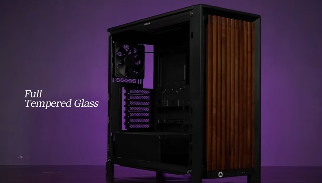 Corsair 4000D Wood RS Black Walnut: Bukan Casing Biasa, Ini Karya Seni!