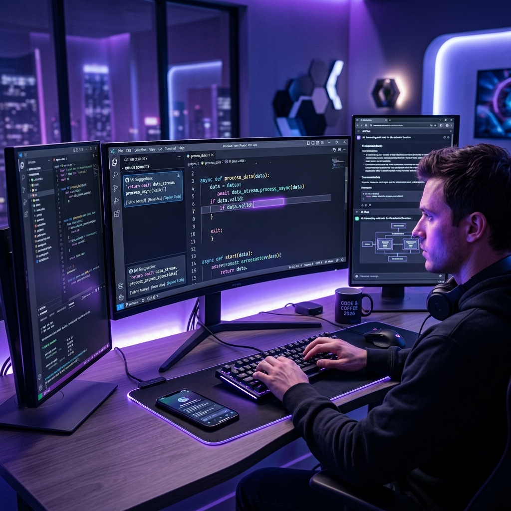 AI Coding Tools Terbaik 2026: GitHub Copilot, Cursor, Windsurf & Alternatif Gratis