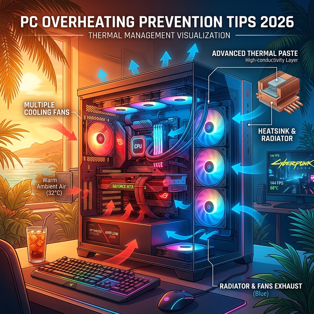 AIO Liquid Cooler vs Air Cooler CPU 2026: Perbandingan Lengkap untuk PC Gaming & Workstation